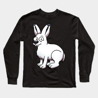 Cute Arctic Hare Long Sleeve T-Shirt